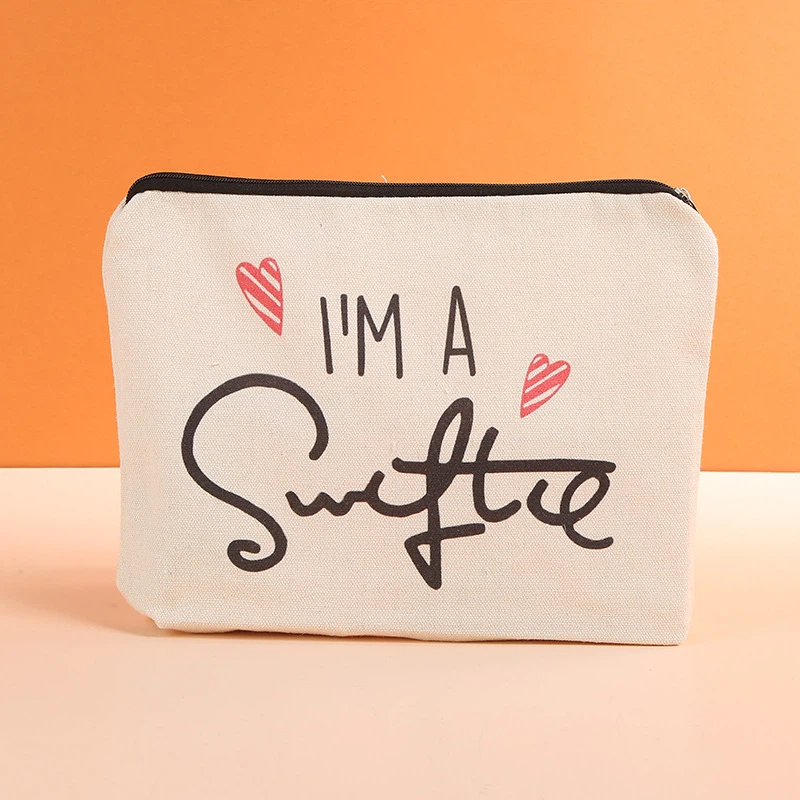 Wear Resistant Canvas Makeup Bag